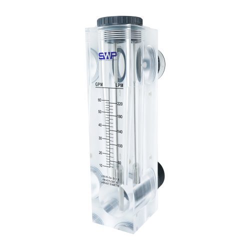 10 - 60 GPM Panel Flow Meters - - Crystal Quest Water Filters