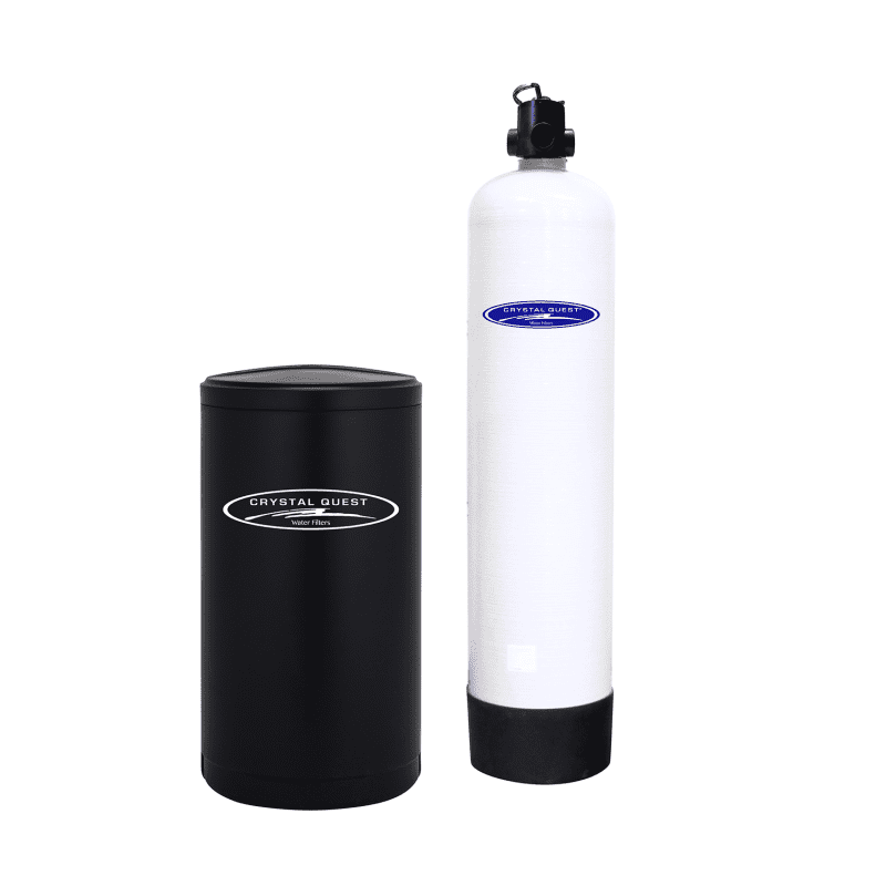 15 GPM / Manual (Downflow w/ Backwash) Nitrate Removal Water Filtration System - Commercial - Crystal Quest