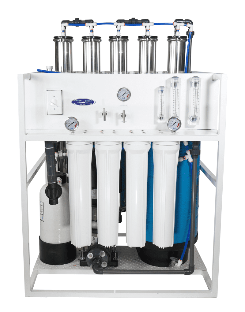 2 500 gpd standalone commercial mid flow reverse osmosis system 500 7000 gpd crystal quest commercial 34077661659229