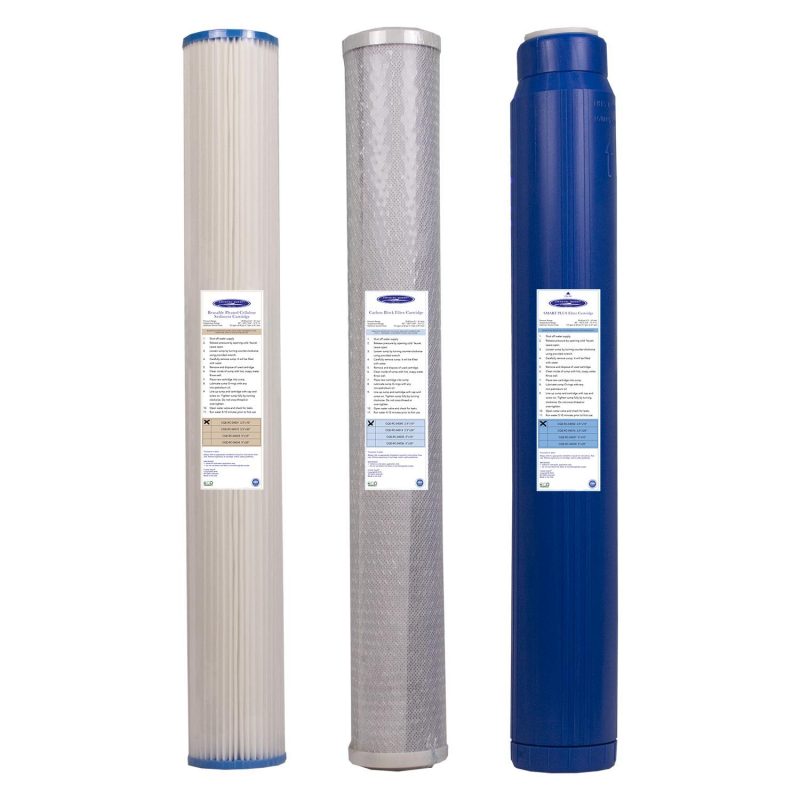 200 300 gpd whole house ro filter pack crystal quest water filter cartridges 16342598615133