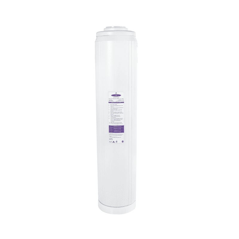 4-5/8" x 20" Calcium GAC Fluoride Reduction Filter Cartridge - Water Filter Cartridges - Crystal Quest