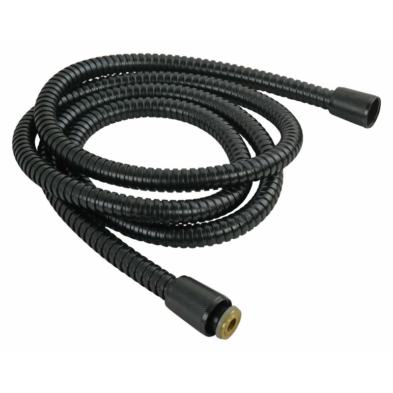 Black Shower Hose - 70" - Parts - Crystal Quest