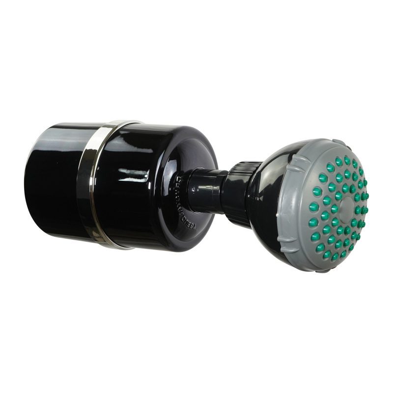 black with shower head shower filter crystal quest shower bath filters 33555929366621