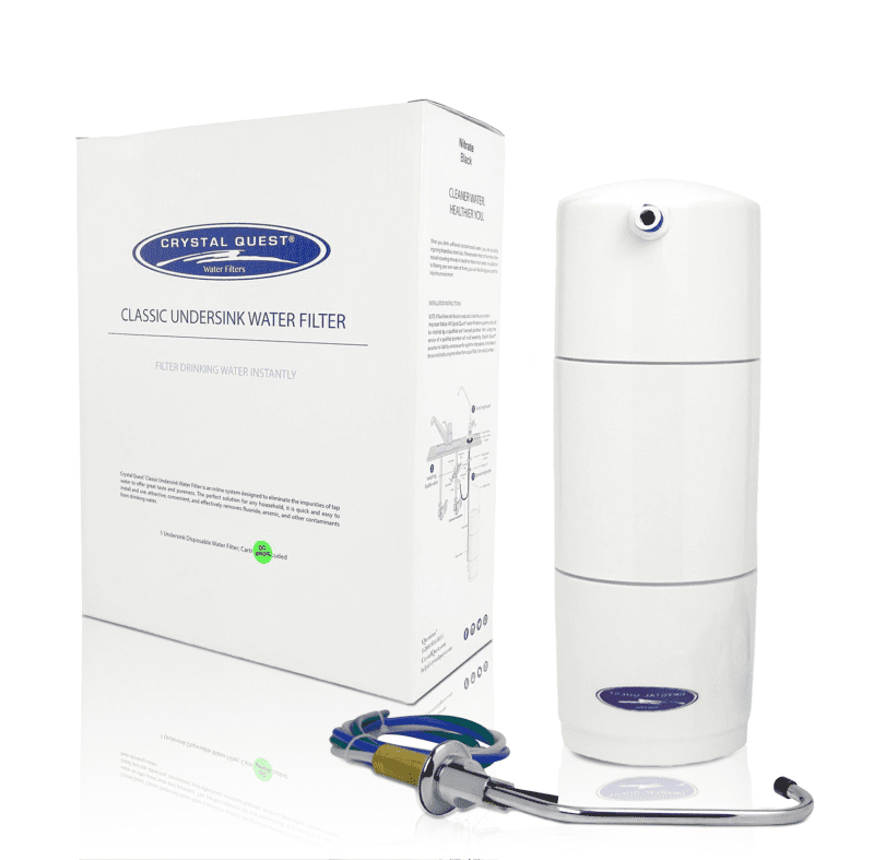 classic under sink water filter system crystal quest under sink water filters 36372418232413