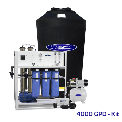 commercial mid flow reverse osmosis system 500 7000 gpd crystal quest commercial 33478427476061