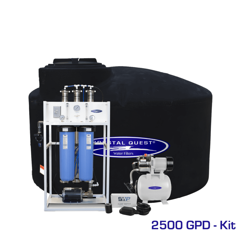 Commercial Mid-Flow Reverse Osmosis System (500-7000 GPD) - Commercial - Crystal Quest