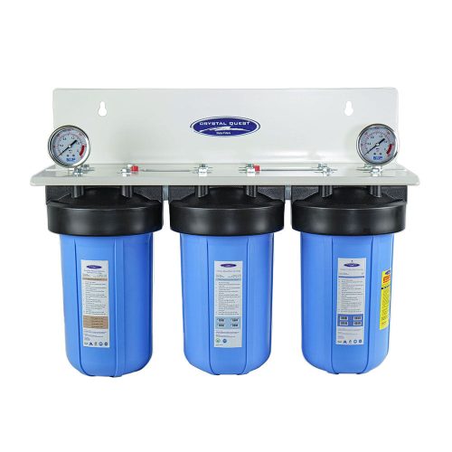 compact whole house water filter arsenic removal 2 4 gpm 1 2 people crystal quest whole house water filters 32891180220509