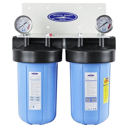 double 1 compact whole house water filter smart series 3 6 gpm 1 2 people crystal quest whole house water filters 32433539285085