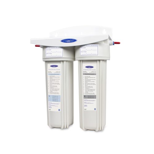 Double Low-Flow Demineralizer Water Filter | Ultra High Purity/TDS Reduction (.33 GPM - 1 GPM) - - Crystal Quest Water Filters