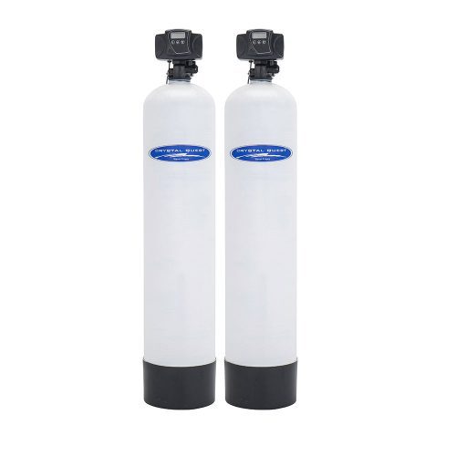 Fiberglass / SMART + Fluoride / Automatic Whole House Inline Water Filter - Whole House Water Filters - Crystal Quest