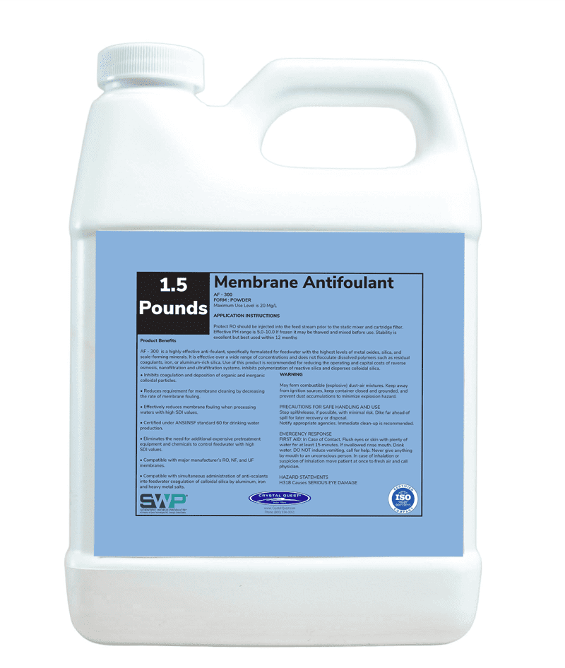 Membrane Antifoulant - Membrane Antifoulant - Scientific World Products