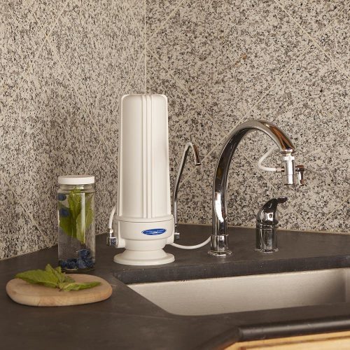 nitrate removal smart single cartridge countertop water filter system crystal quest countertop water filters 1164317360138