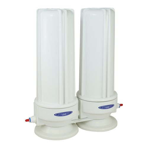 voyager double inline water filter system crystal quest inline water filters 33133275611229