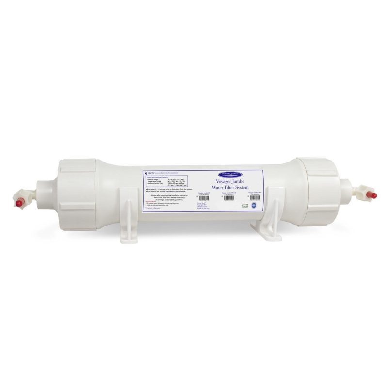 voyager jumbo inline water filter system crystal quest inline water filters 16336190636125